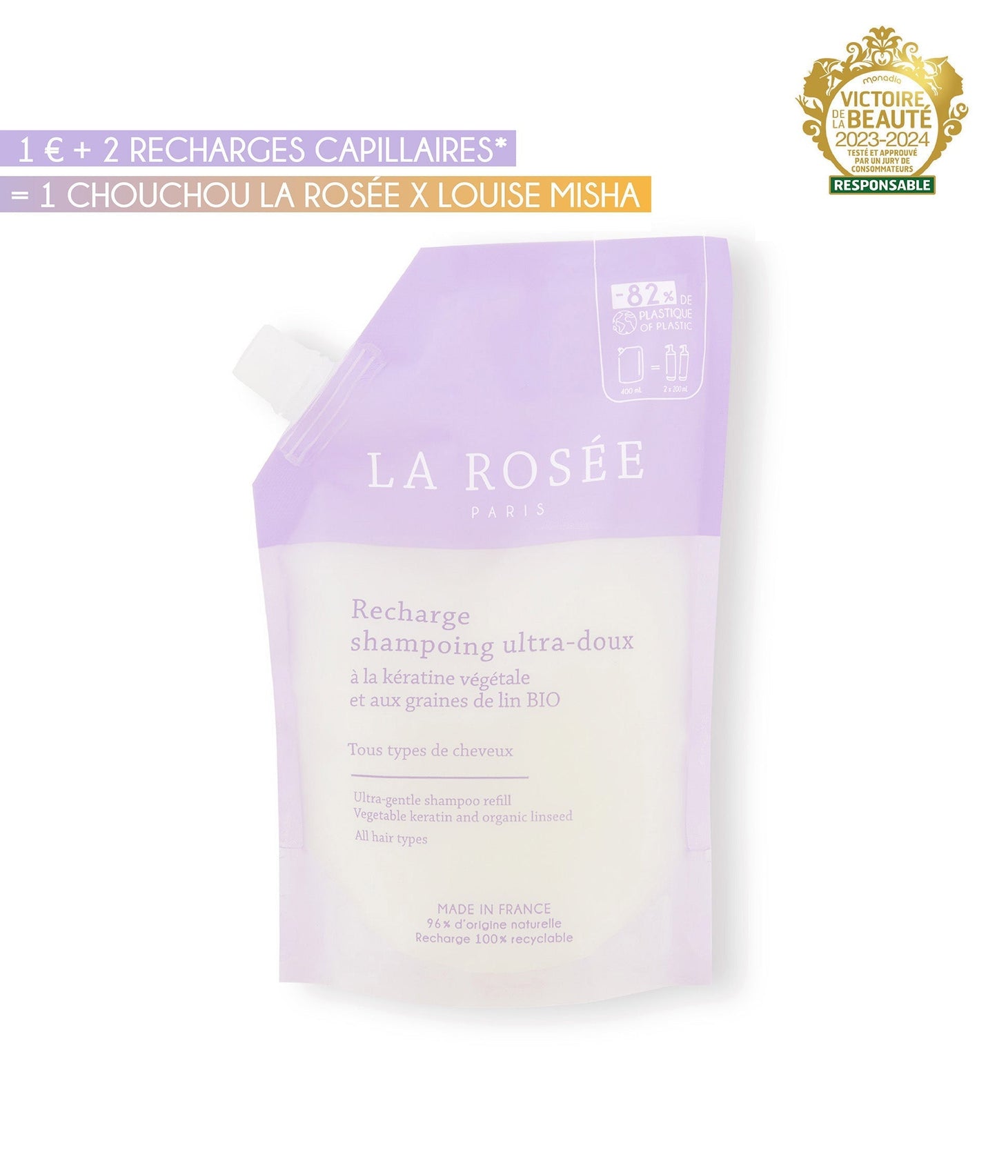 Recharge shampoing ultra-doux